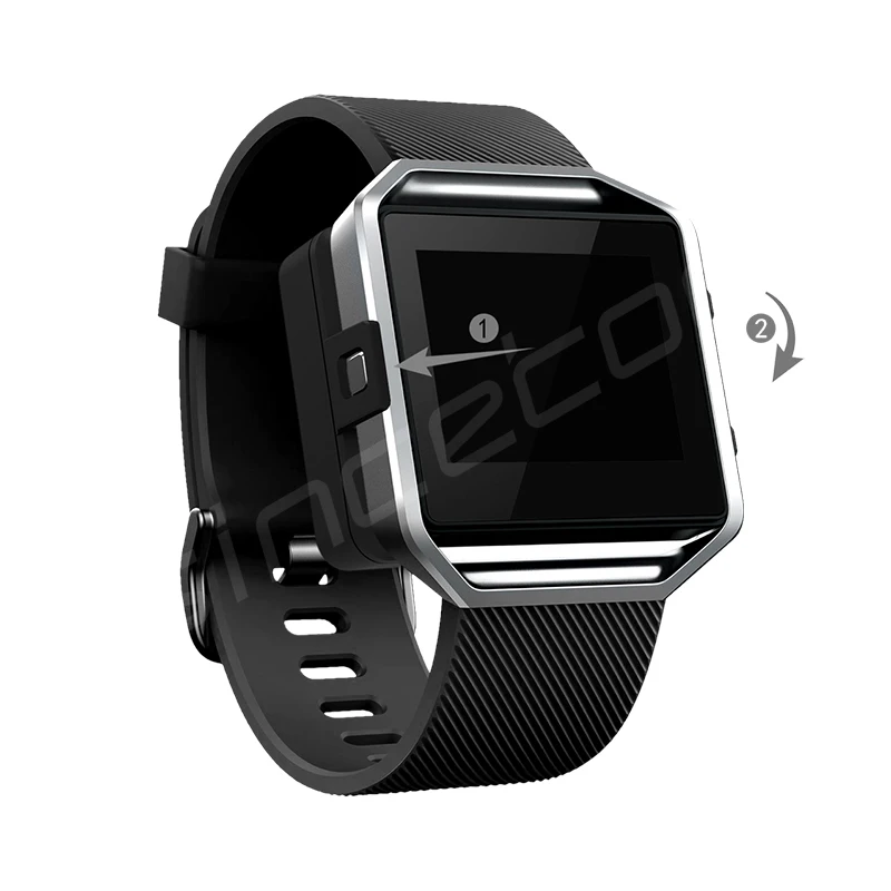 2PCS*Portable Power Bank Charger for Fitbit Blaze 400mAh Capacity Charging Dock Stand Smart Fitness Watch | Электроника