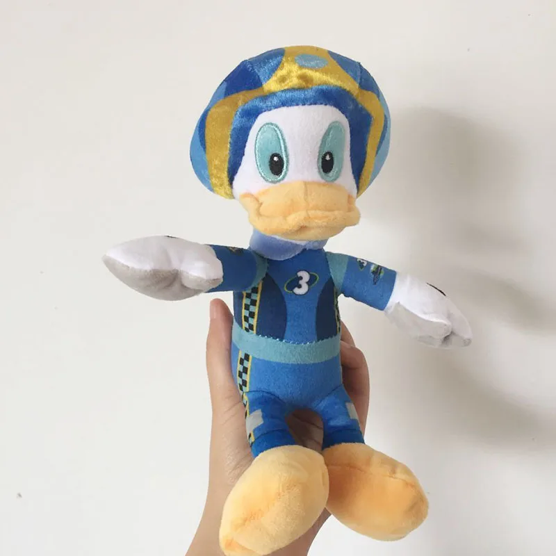 20cm duck 1 шт. оригинальные Микки игрушечные гоночные автомобили Микки и родстер гонщики Микки Минни 20 см 30 см 40 см - Цвет: 20cm duck