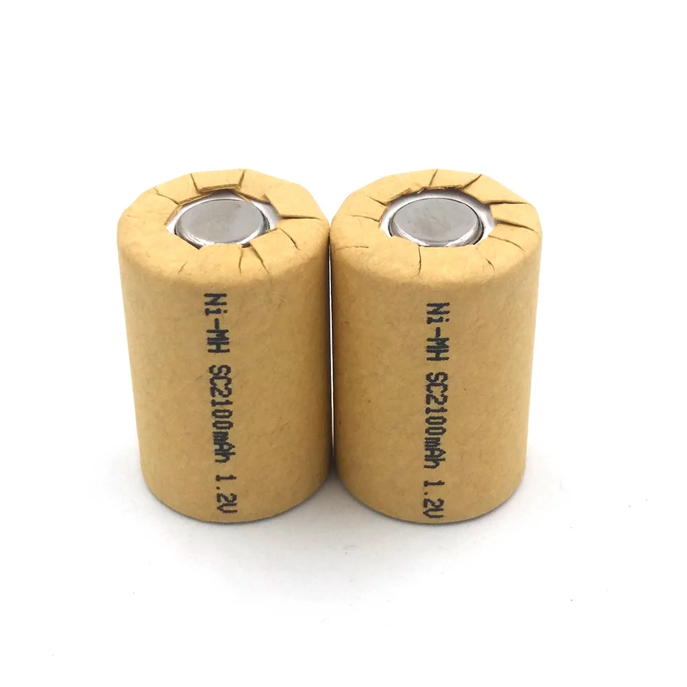 Батарея питания, 4/5 SC2100mAh 4 шт, Ni-MH, power Cell, аккумуляторная батарея, скорость разряда 15C, батарея электроинструмента, батарея, ячейка