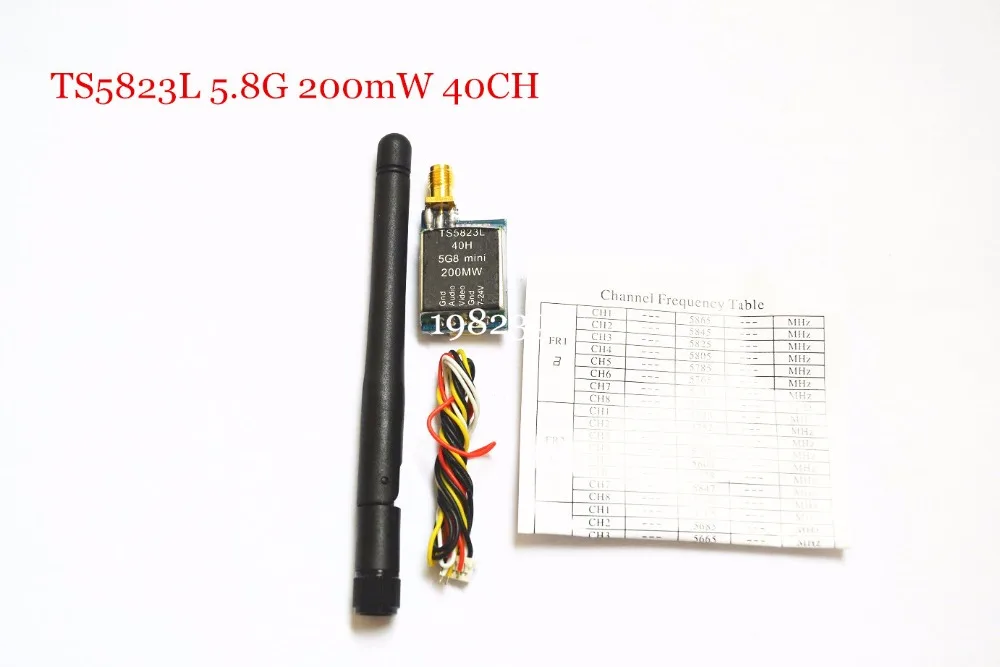 TS5823L 5 8G 200 мВт 40CH беспроводной AV аудио модуль передатчика для радиоуправляемого