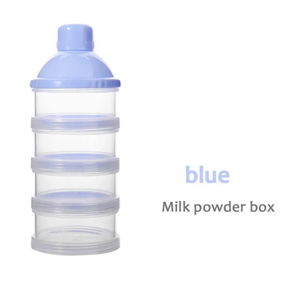 2018 New Solid Baby Food Bottle Milk Powder Box Portable Infant Storage Dispenser Container Travel | Мать и ребенок