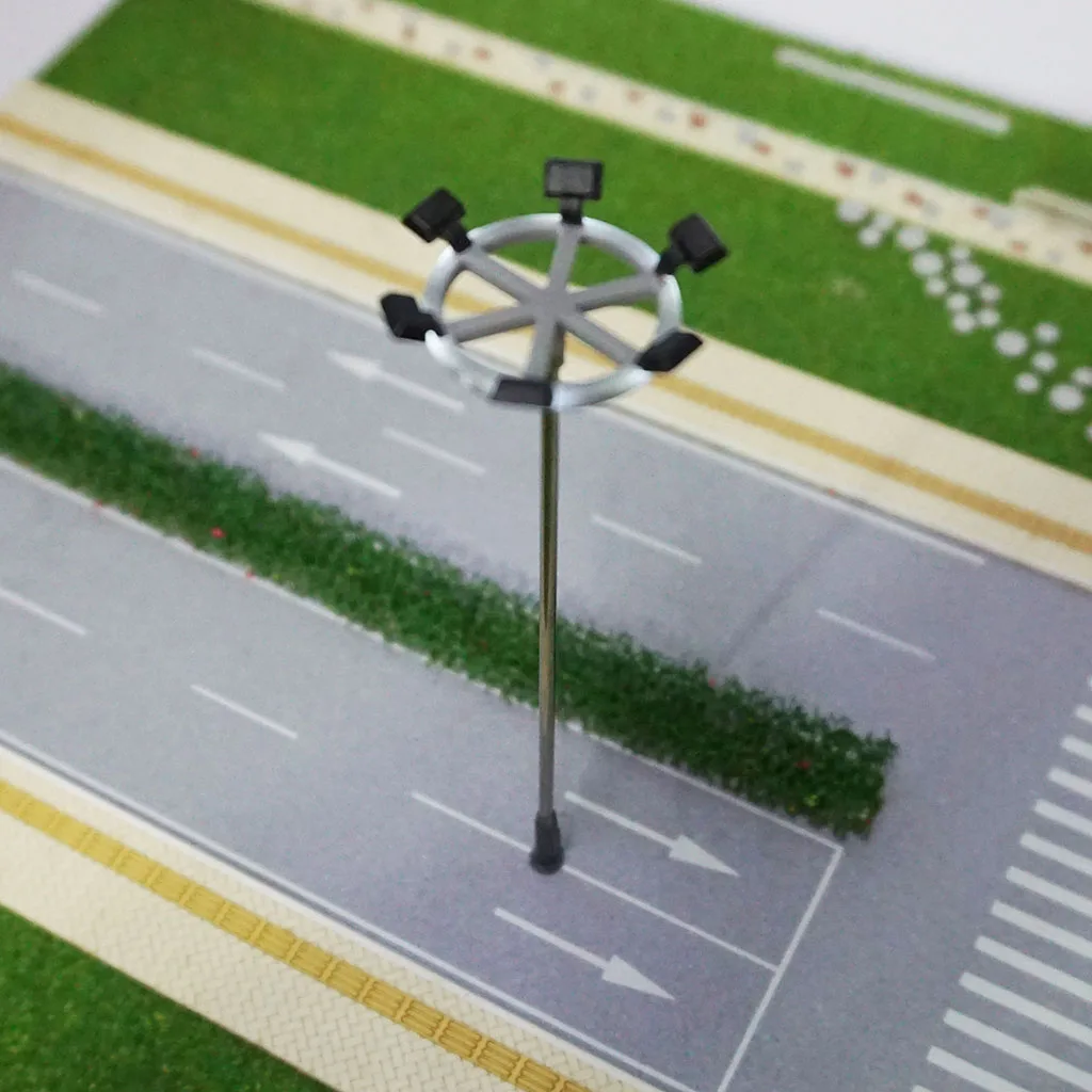 5 шт. 1:100 масштабе модельные светильники лампа для DIY миниатюрная раскладка