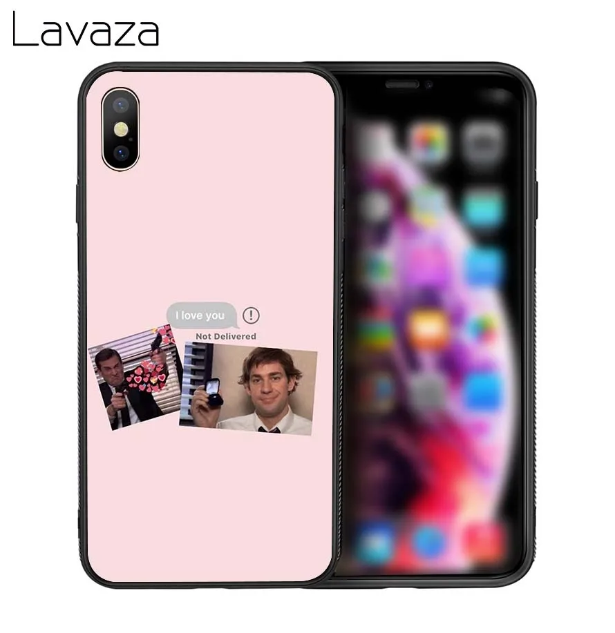 Мягкий силиконовый чехол Lavaza TV the office для Apple iPhone 6 6S 7 8 Plus 5 5S SE X XS 11 Pro MAX XR |