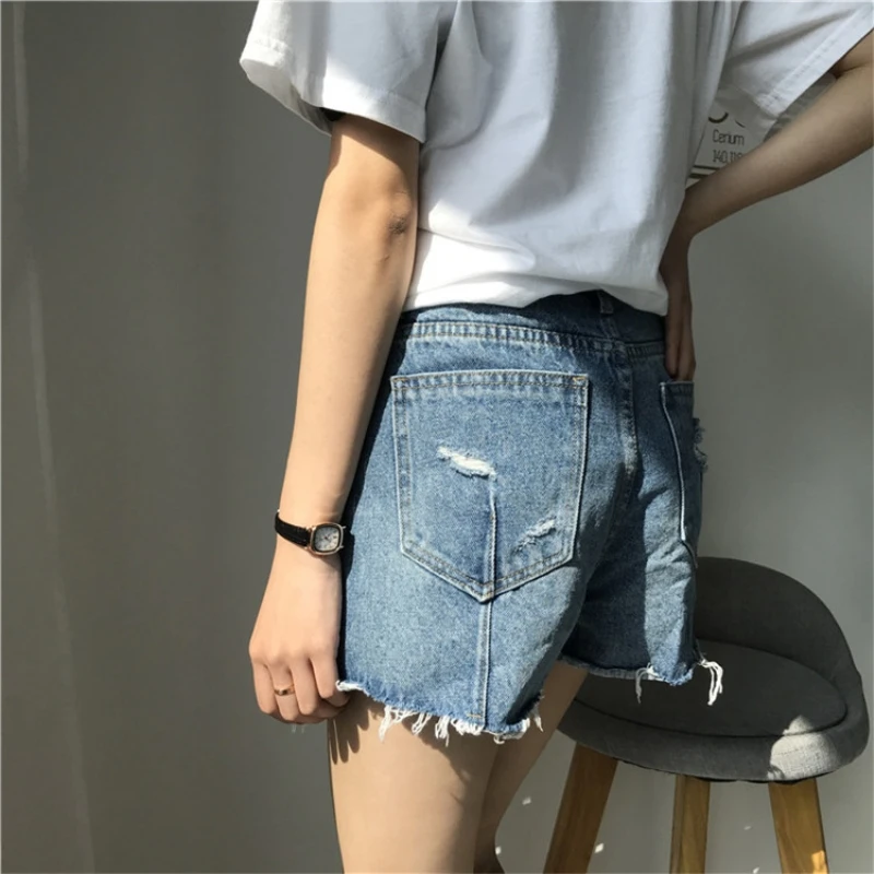 2018 однотонная женская одежда из денима с карманами Новое поступление летние