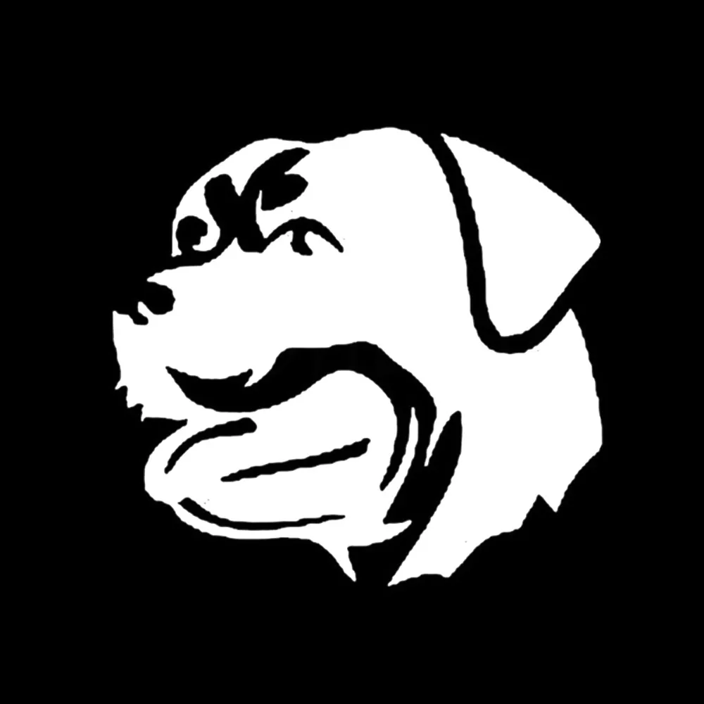 Собака Ротвейлер автомобильный стикер для стен и окон окна двери ноутбука авто