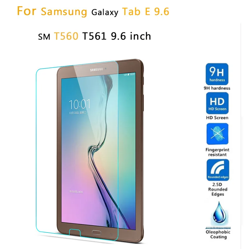 Бесплатные подарки + сумка чехол для Samsung Galaxy Tab E 9 6 SM T560 T561 тонкий защитный экрана