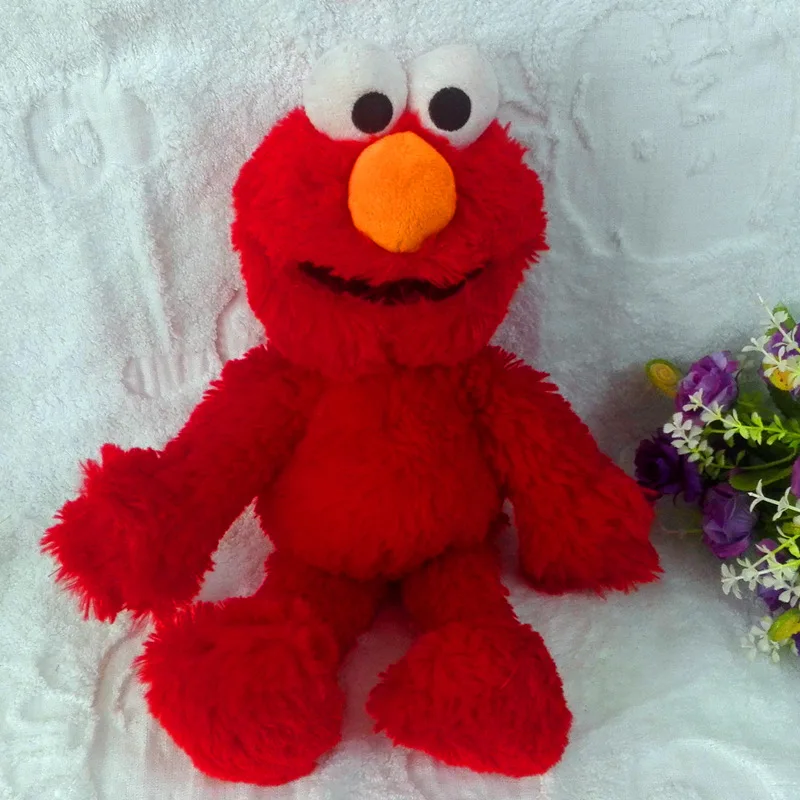 Бесплатная доставка 1 шт. высококачественные плюшевые игрушки Элмо 38 см подарки