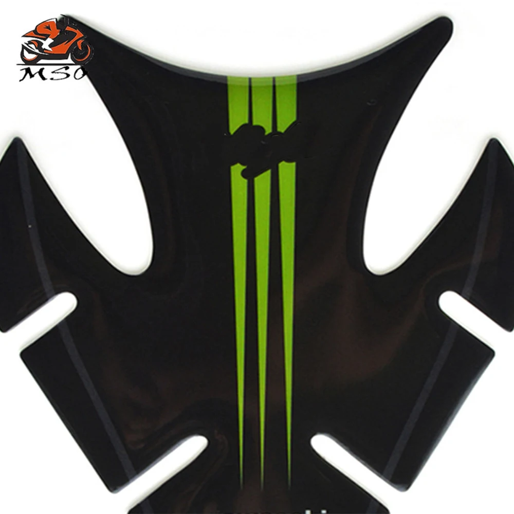 Наклейка на мотоцикл Pad защита бака Танк стикеры s 3D Fishbone стиль для kawasaki NINJA 1000 NINJA250