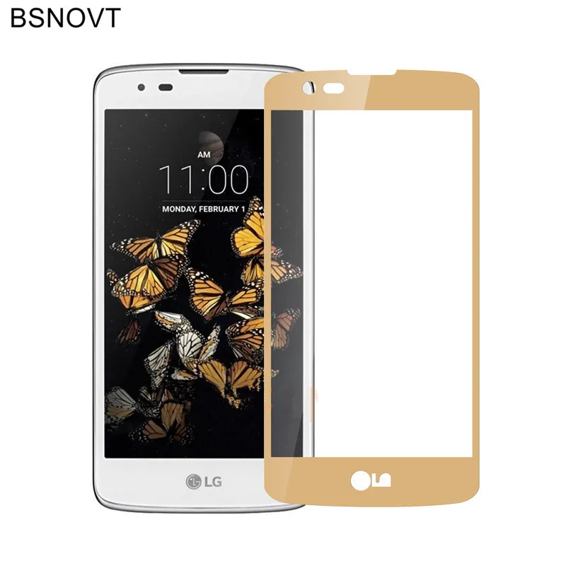 2 шт Защита экрана для LG K7 стекло закаленное полное покрытие M1 Tribute 5 Полное BSNOVT |