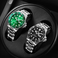 luxury brand sapphire automatic self wind mens watch date day full steel male watches casual mechanical men famous clock new