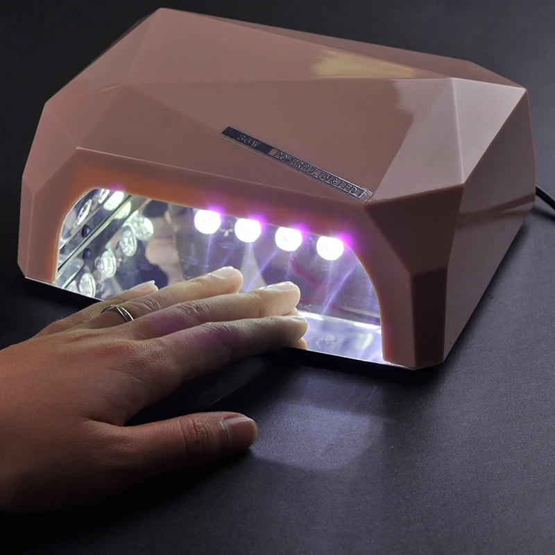 Лидер продаж 2018 светодиодсветодиодный лампа для дизайна ногтей 36 вт 110 в/220 в