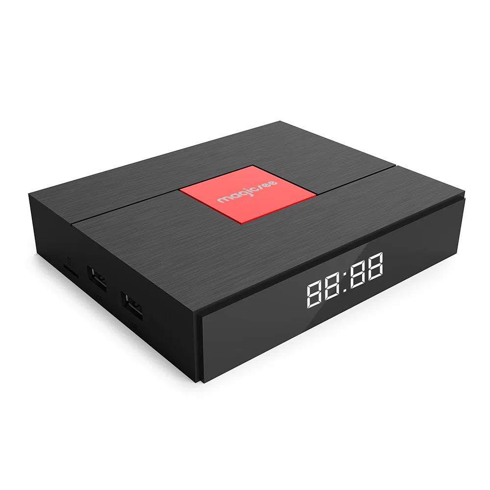 Magicsee C400 плюс Hybird S2 + T2 C ТВ Box Amlogic S912 Android 7.1.2 3 GB Оперативная память 32 ГБ Встроенная