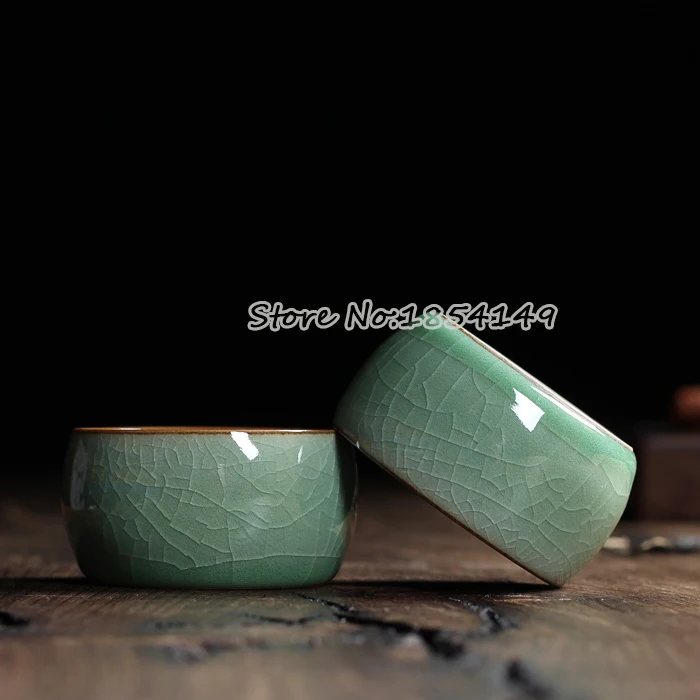 Китайские чаши для чая Longquan Celadon китайская гайвань с чашками и блюдцем 55 мл чайная