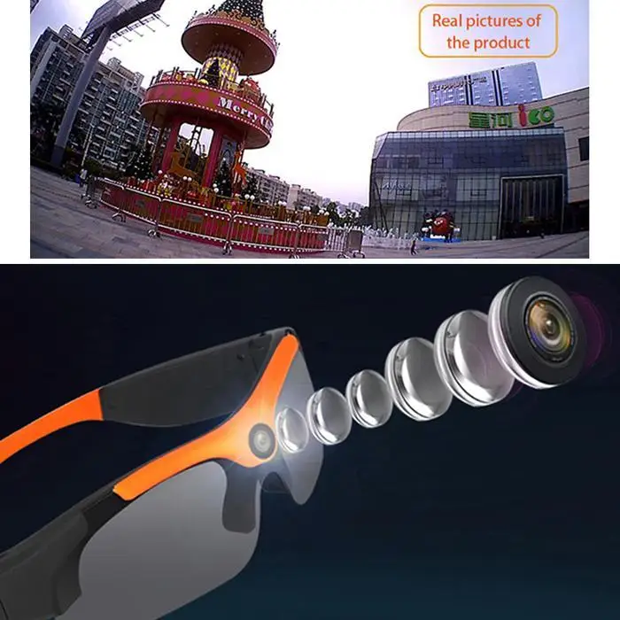 10 МП видео очки 1080P full hd POV hands-free камера очки Спорт на открытом воздухе камера носимые камеры видео Мобильная камера