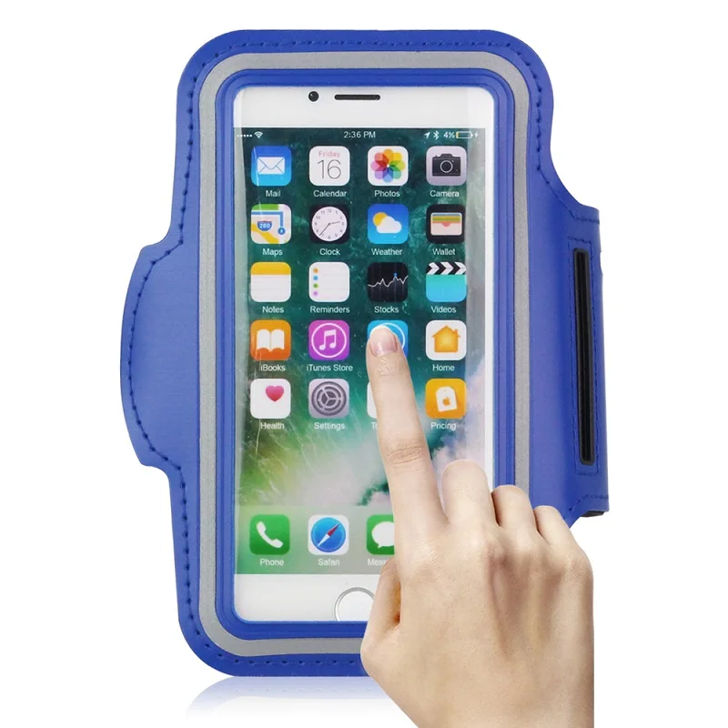 Чехол с повязкой на руку для iPhone 8 7 Plus 6 6s 5 SE 5S 5c 4 4s XR X XS Max Sport Running Gym держатель