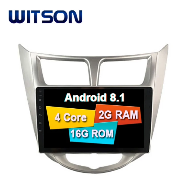 WITSON 10 2 'ɺndroid 8 1 четырехъядерный Гб RAM автомобильный радиоприемник для HYUNDAI VERNA