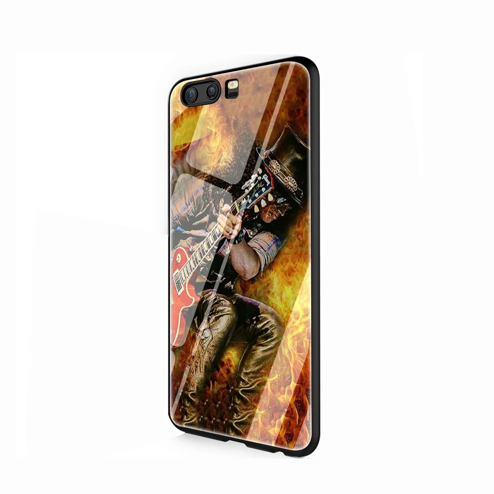 G6 Ac dc acdc закаленное стекло чехол для телефона huawei Y6 Y9 Honor 8X 7A 9 10 P10 P20 P30 mate 20 Lite Pro - Цвет: G6