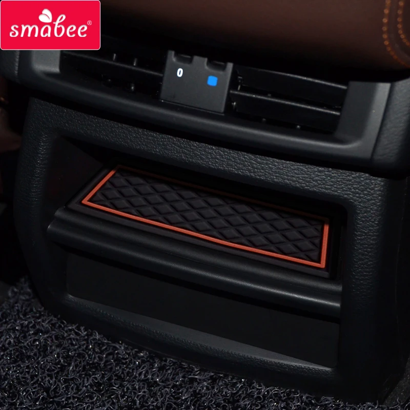 SMABEE противоскользящие ворота Слот коврик для BMW X3 X4 F25 F26 2011 2018 аксессуары 2017 2016 2015