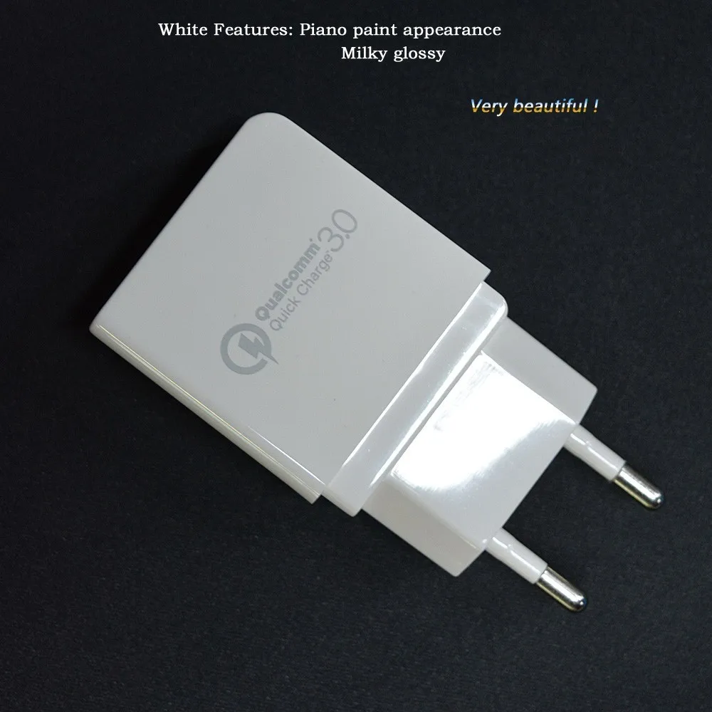 Sonovo телефон Зарядное устройство Quick Charge 3.0 5V2A/9V2A/12 В 18 Вт Универсальный USB QC3.0/2.0 fast