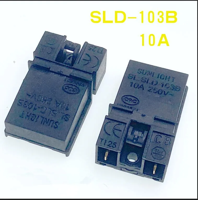 2 шт./лот SLD-103B 10 А 250 В T125 термоэлектрические фитинги для чайника переключатель