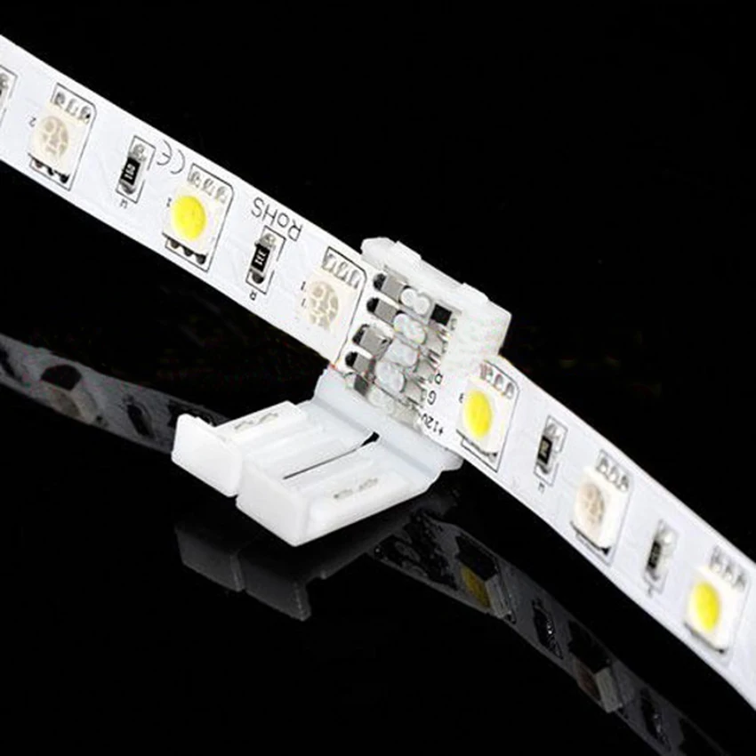 10 шт. 5 контактный коннектор RGBW для 12 мм шириной 5pin светодиодной ленты|rgbw connector|strip