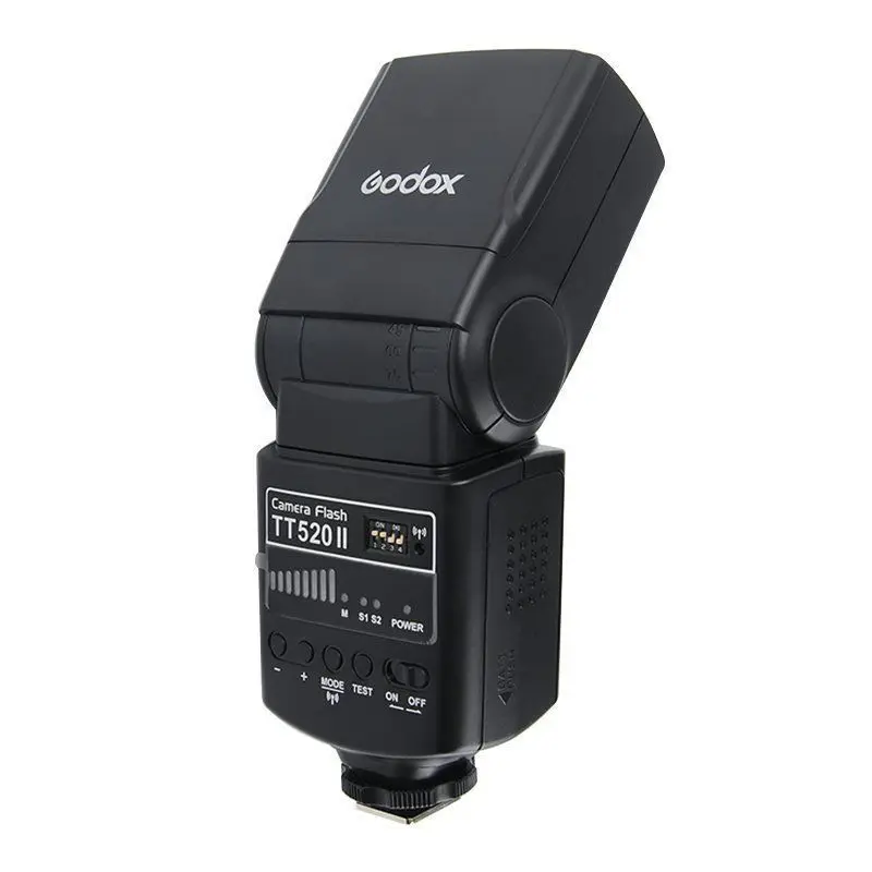 Godox TT520II встроенный беспроводной сигнал для камер Canon Nikon Pentax Olympus поддерживает