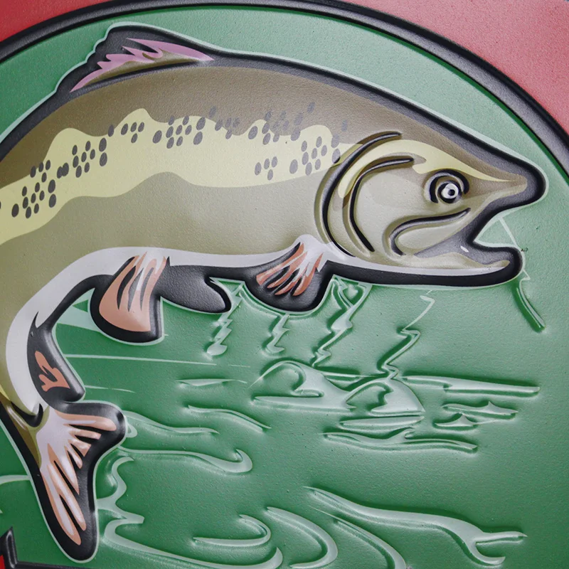 Ретро американский специальный тент дорога Изношенные винтажные оловянные