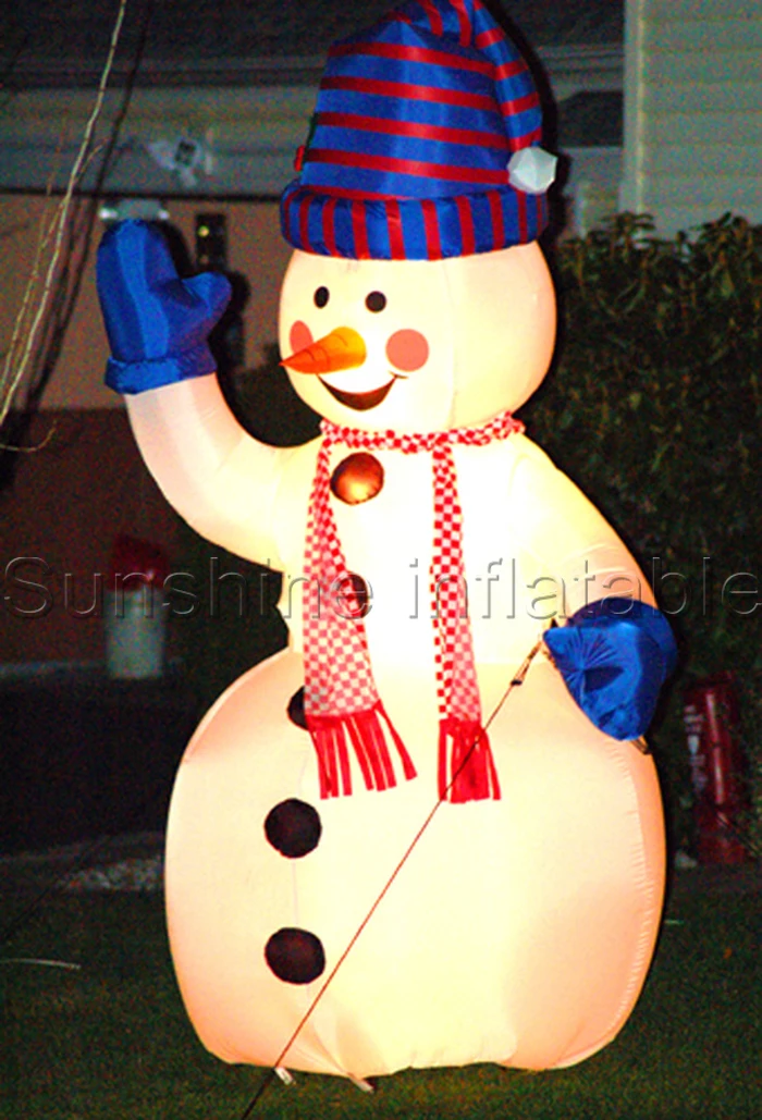 

3m giant snowman christmas inflatable holiday figures christmas inflatable snowman for winter for Christmas n new year