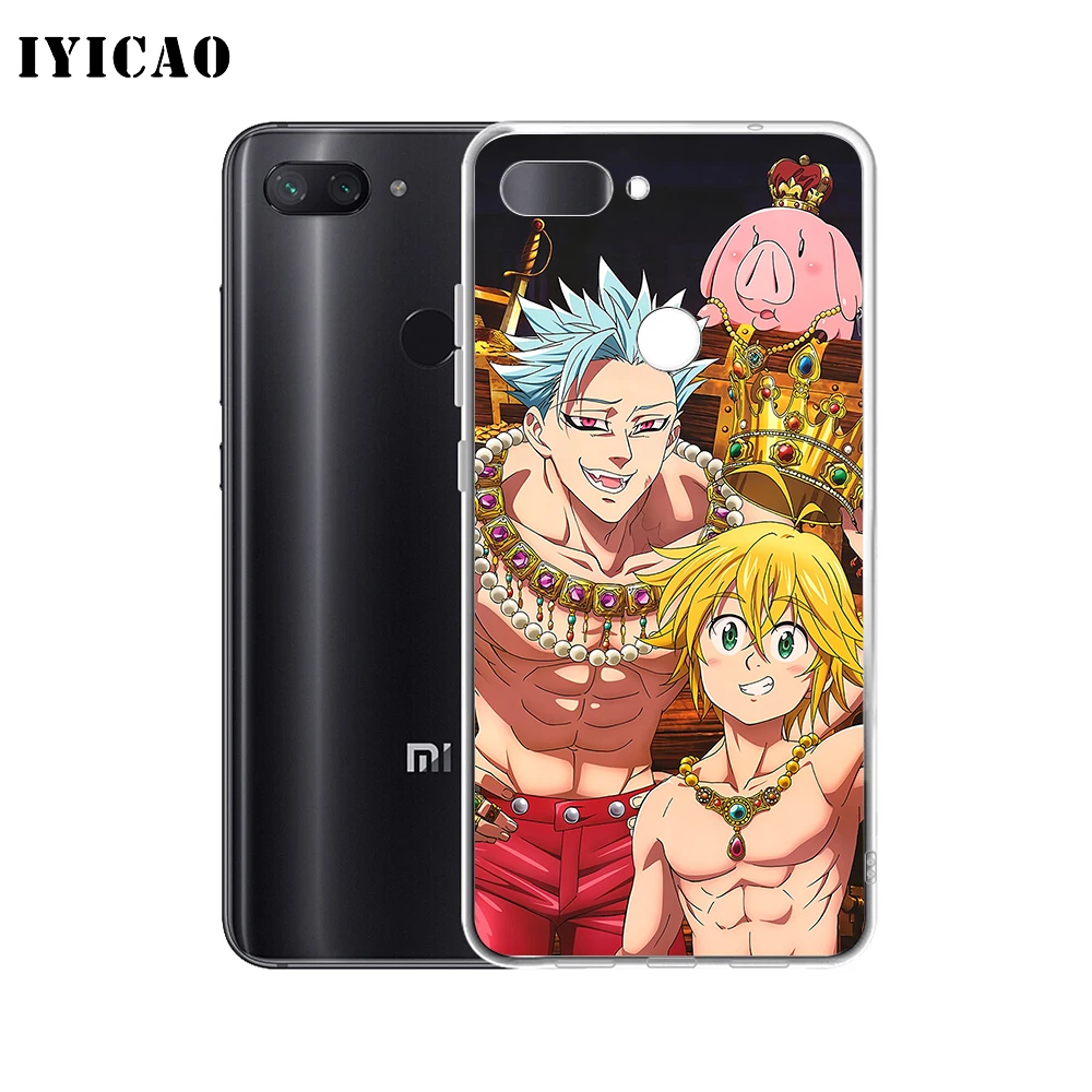 Мягкий силиконовый чехол для телефона IYICAO The Seven Deadly Sins Xiaomi Redmi 4A 5A 6A Note 7 6 5 Pro Plus 4X