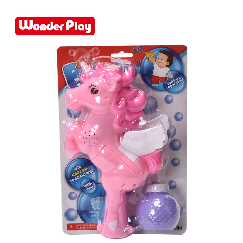 Корабль от USAWonderplay Out дверь Единорог пистолет для мыльных пузырей игрушек