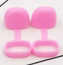 2 pc pink caps Lovekeke 13*7 мм vapeband украшение анти-осень Противоскользящий Ремешок Крышка для электронной сигареты relx juu vtv spinner mt phix Малый - Цвет: 2 pc pink caps