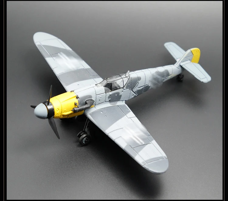 6 шт./компл. WW2 военный истребитель BF-109 самолет модель здания Наборы 4D Германии самолет кирпичи масштабная модель подарки на день рождения для мальчиков