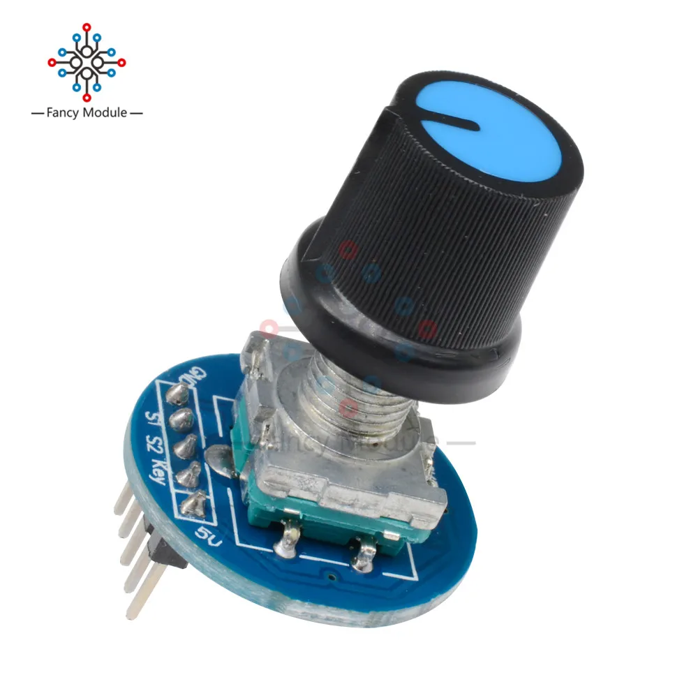 Модуль роторного датчика Arduino 5 В потенциометр с вращающимся звуком и датчиком