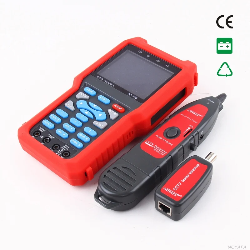 Оригинальный Noyafa NF-706 Многофункциональный аналоговый сигнал CVBS RJ45 BNC и