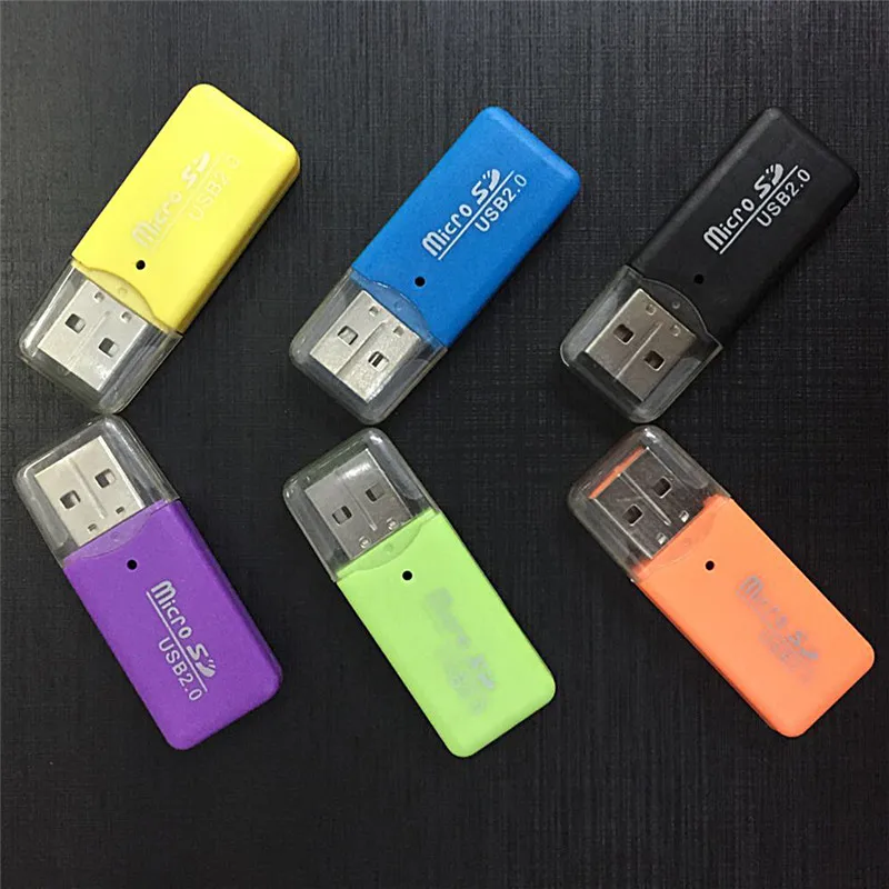 1 шт. кардридер для SD/MMC карт 480 Мбит/с|mini usb sd|memory card readercard reader |