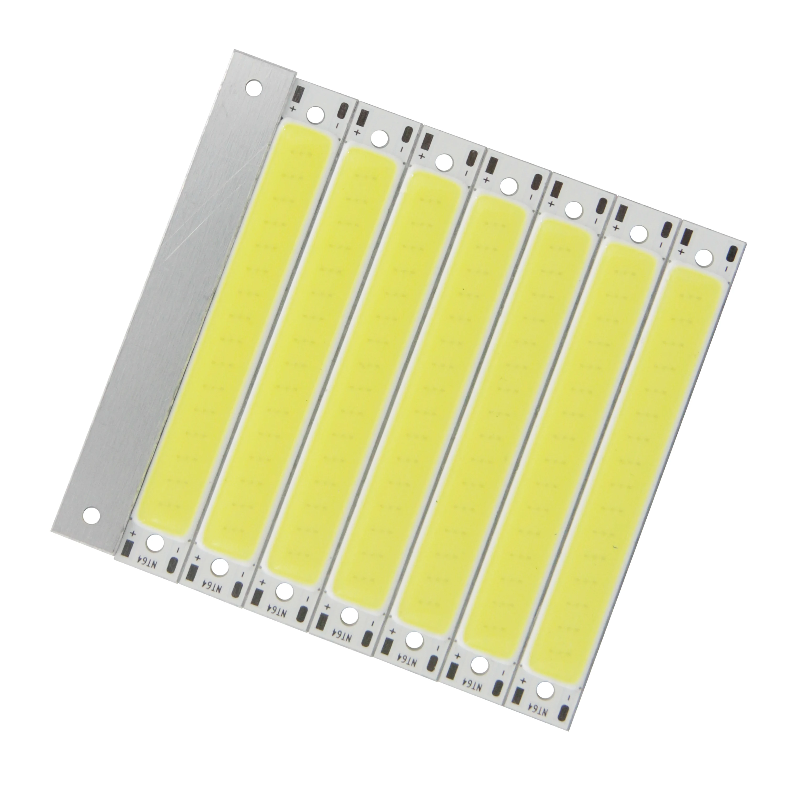 manufacturer 60mm 8mm LED COB Strip 1.5W 3W 3V 3.7V DC Warm White Blue Red COB LED source for DIY Bicycle work lamp light images - 6