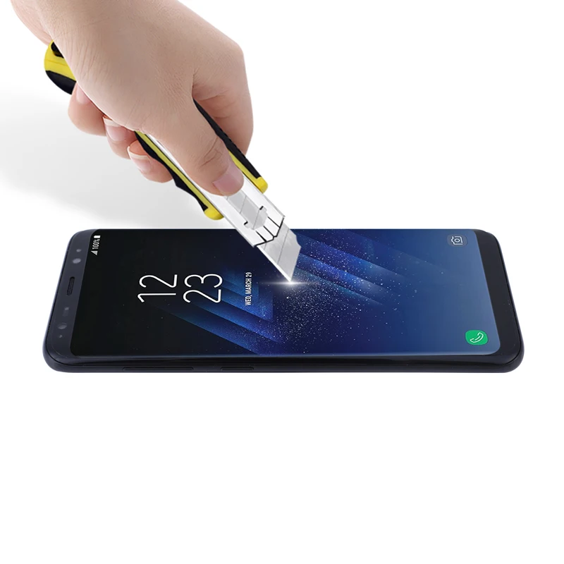 Lovekiss 9H 3D цветное Полноразмерное закаленное стекло для Samsung S6 S7 Edge S8 + Plus G950 G955 чехол