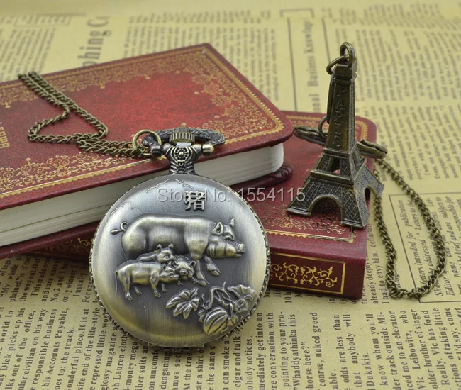 Рождественская Акция 50 шт./лот горячая Распродажа унисекс Зодиак свинка