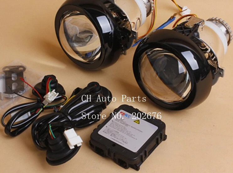 

DLAND HID BI-XENON PROJECTOR, H4 HEADLIGHT EASY INSTALL , WITH AFS SYSTEM, POCKING LENS 3.0 INCH