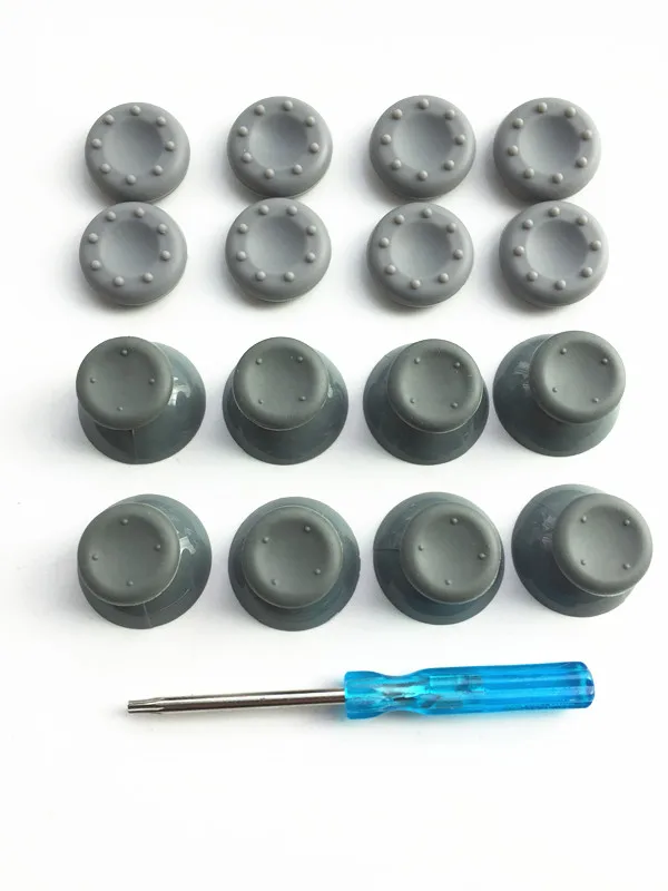 8 шт. черные/серые аналоговые 3d-джойстики + инструмент для контроллера Xbox 360