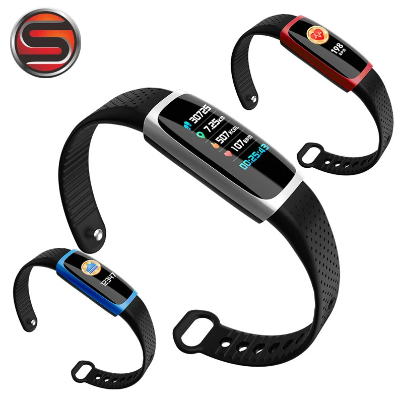 X1 Color Screen Exquisite Smart Bracelet Blood Heart Rate Monitor SmartBand 8 Motor Pattern Wristband IP68 Waterproof B54 | Электроника