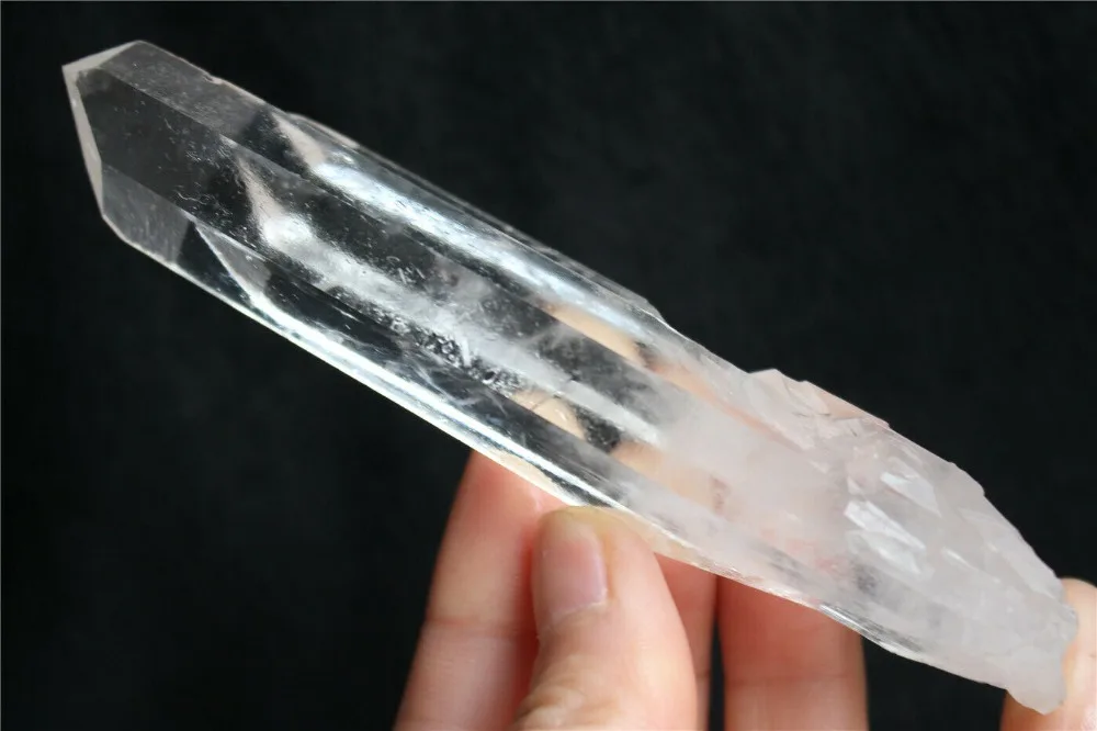 5-6 см натуральный прозрачный Lemurian Seed кварцевый кристалл точечный минеральный образец