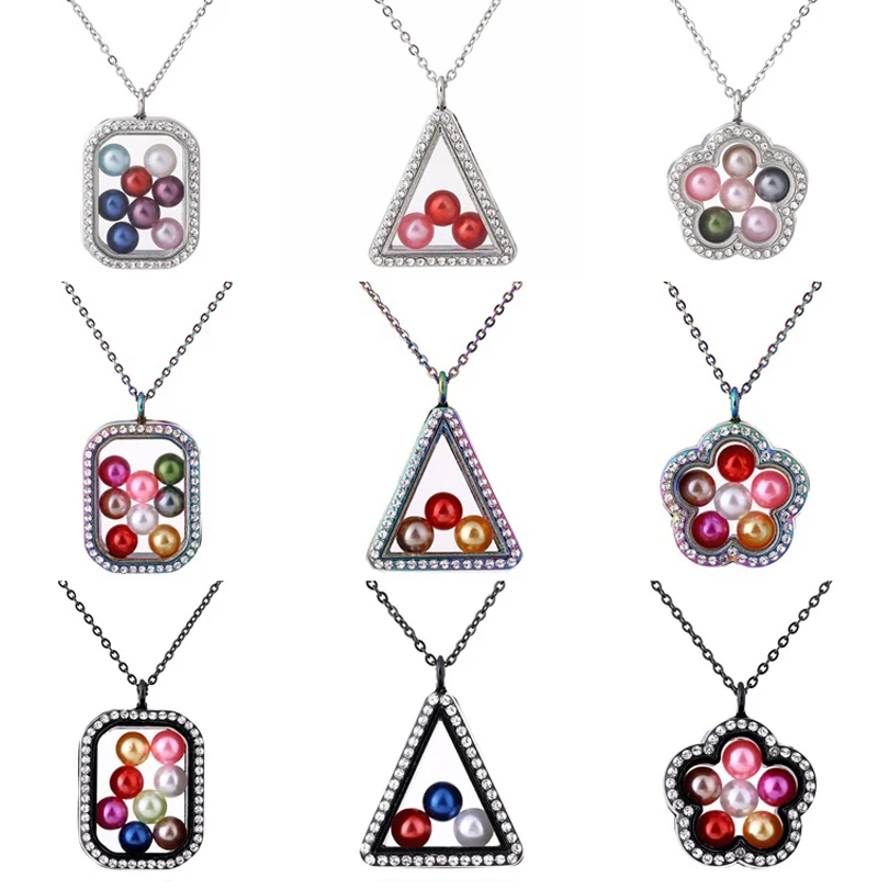 Ожерелье из искусственной кожи с геометрическим рисунком 3 цвета | Украшения и