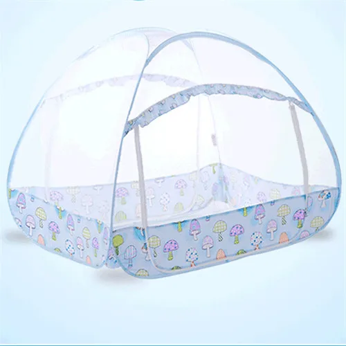 Складная детская кровать с москитной сеткой палатка портативная навес