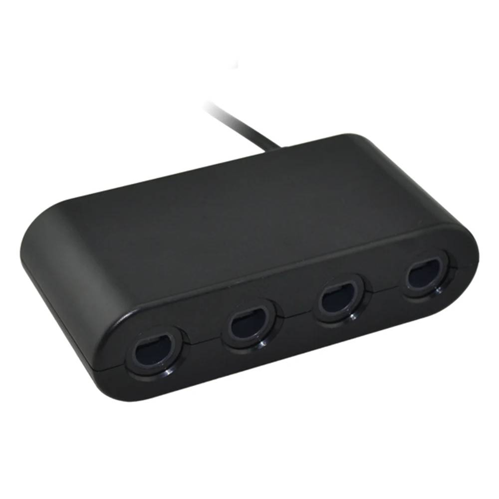 Конвертер с 4 портами для игрового контроллера GameCube Wii U|converter|converter adapter |