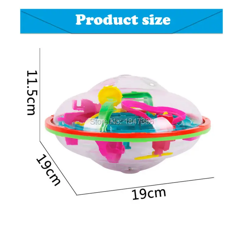 3D пазл магический шар НЛО умный головоломка IQ Balance обучающие игрушки для детей и