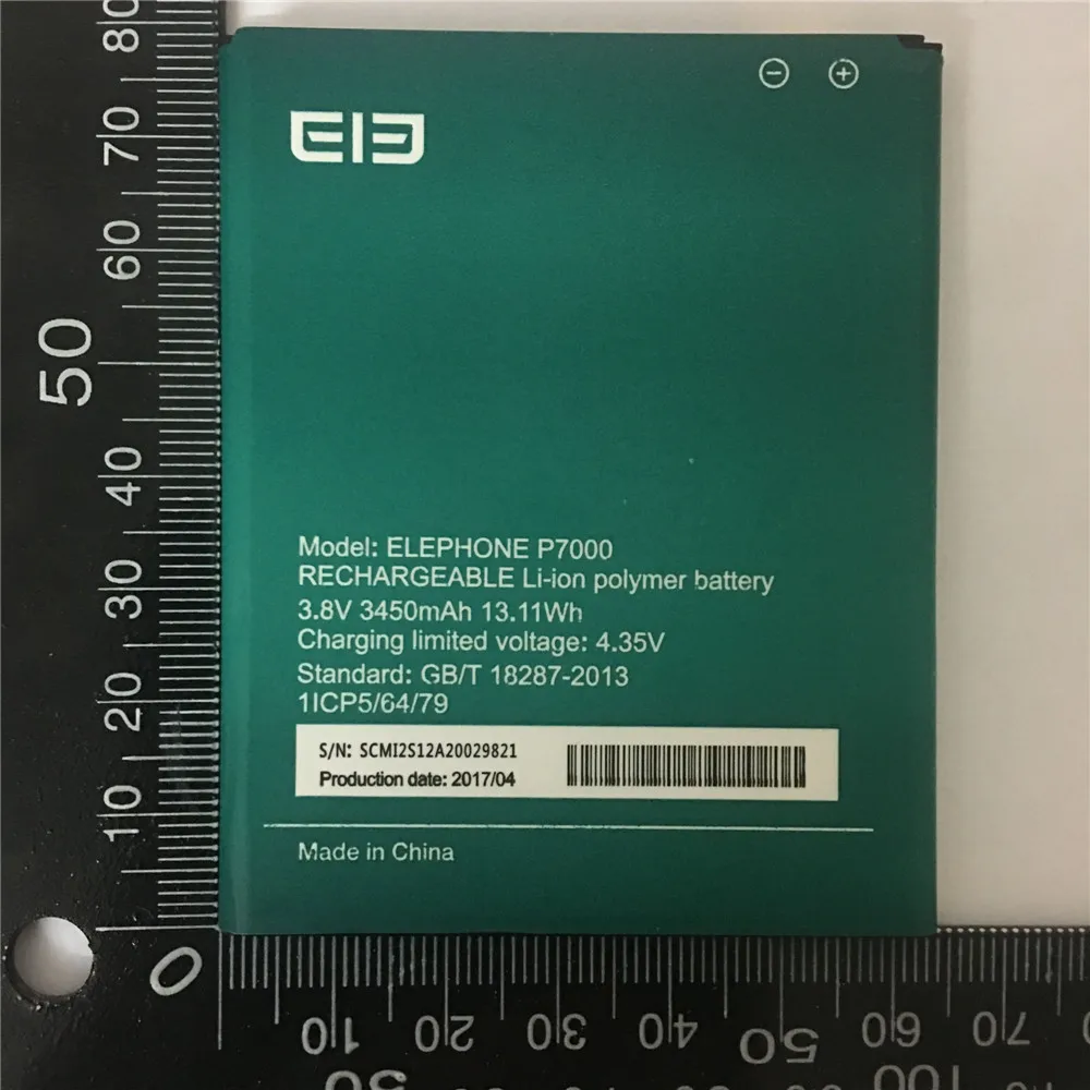 Абсолютно новый высококачественный аккумулятор ELEPHONE P7000 3 8 v 3450mAh для elephone P 7000