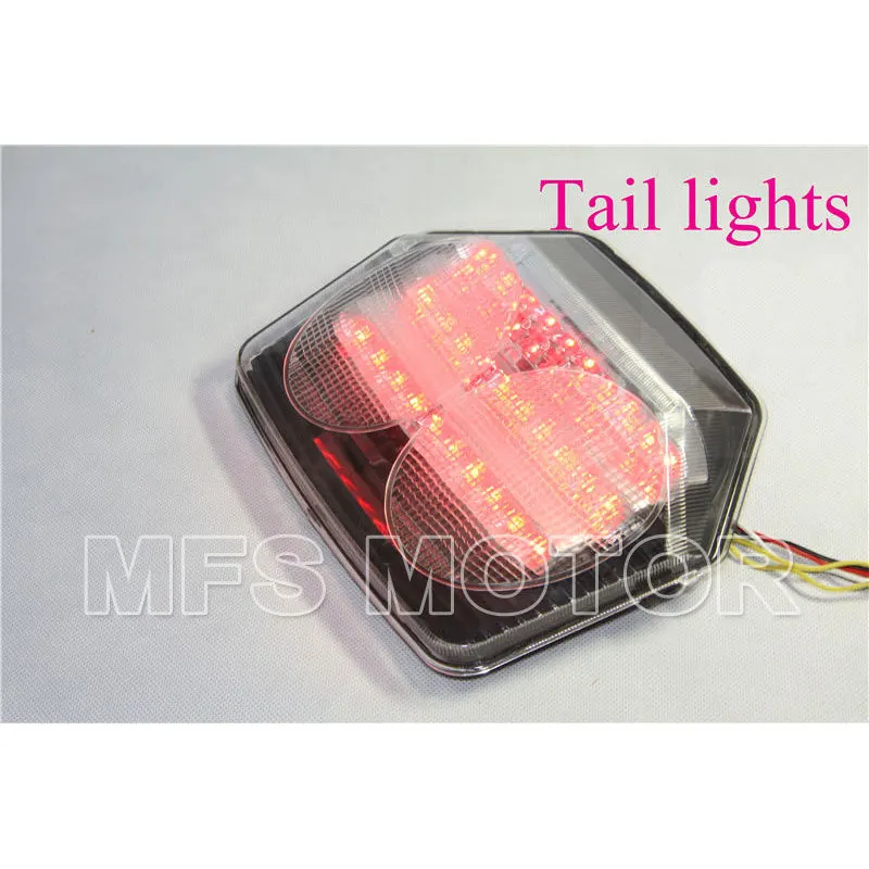 Запчасти для мотоциклов светодиодные задние светильник тормозной поворотники