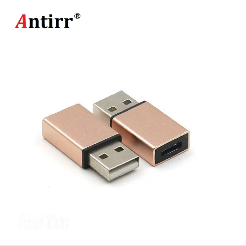2019 USB 3.1 Type C Женский на A Мужской позолоченный конвертер адаптер для смартфона
