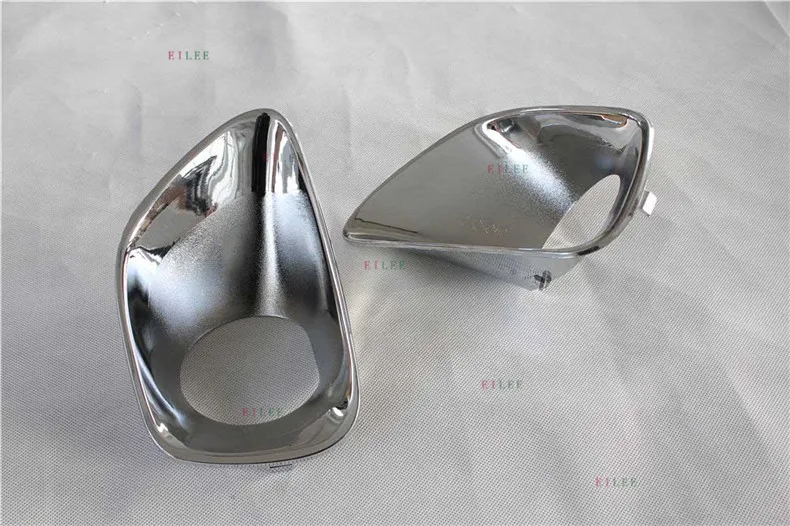 Матовая Серебристая передняя противотуманная фара Накладка подходит для Jeep Grand